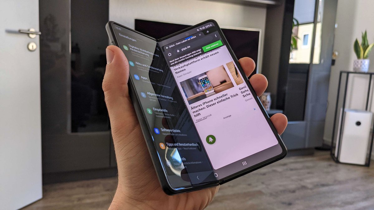 Samsung Galaxy Z Fold 3 falling in price: folding cell phone at Saturn and MediaMarkt cheaper than ever
