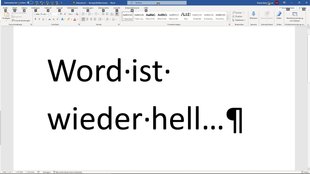 Microsoft Word: Dark-Mode ausschalten
