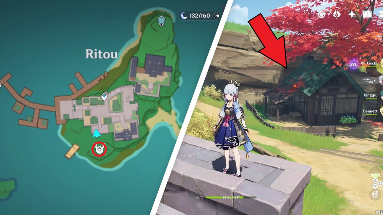 Der Weg Von Ritou Genshin Impact