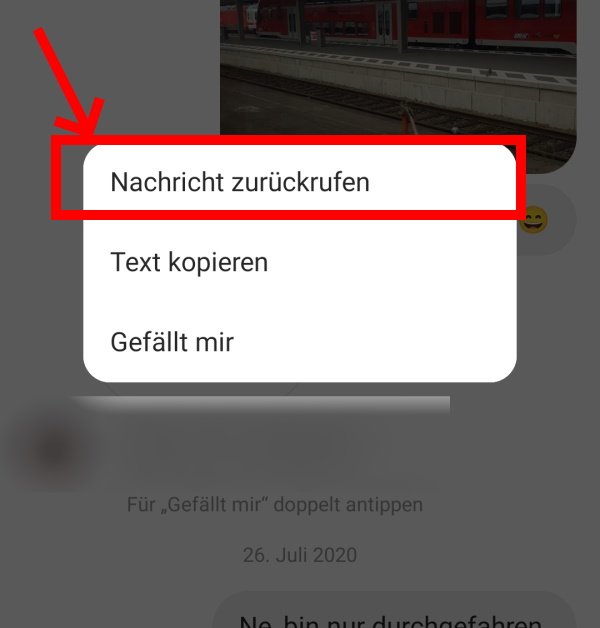 Instagram Nachrichten löschen so gehts