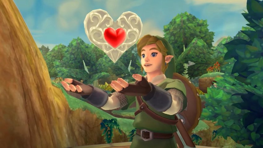 Zelda Skyward Sword: Herzteile