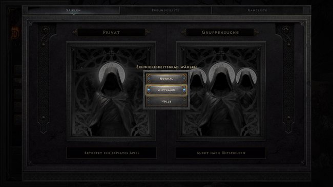 Diablo 2 Resurrected Schwierigkeitsgrad