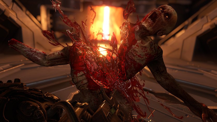 Ein Glory Kill in Doom Eternal