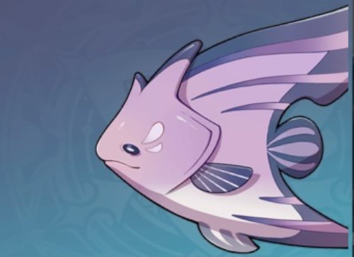 Lila Schmetterlingsfisch - Fundort und bester Köder in Genshin Impact