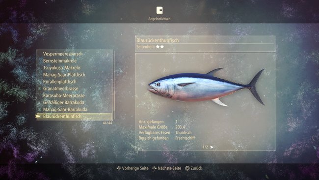 Blaurückenthunfisch in Tales of Arise.