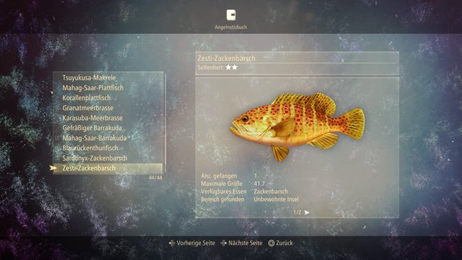 Zesti-Zackenbarsch in Tales of Arise.