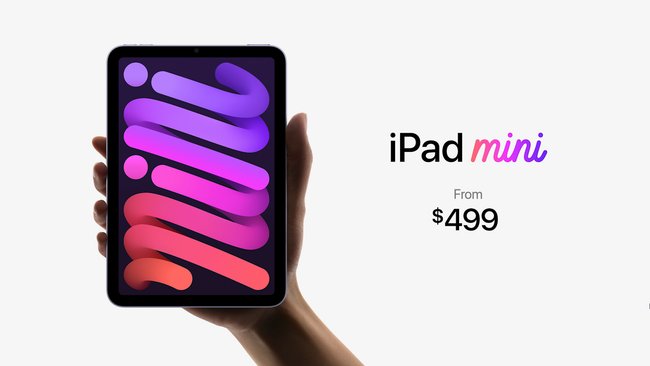 Teuer, aber gut: das neue iPad mini 6. (Bild: Apple)