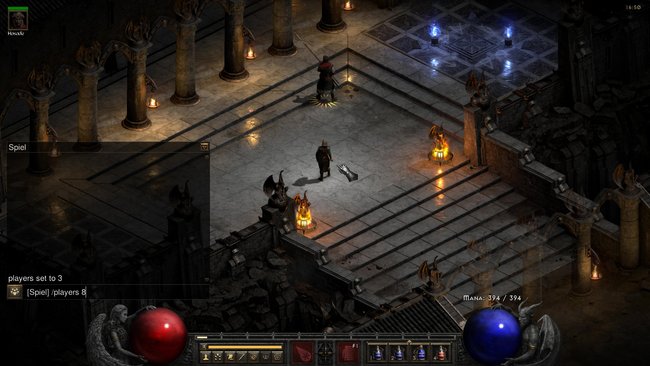 Diablo 2 Resurrected Player Command