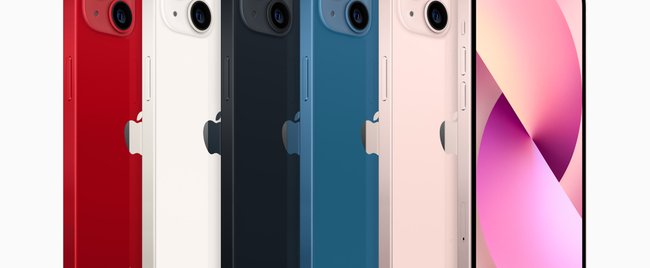 iPhone 13: Farben der Smartphones im Überblick