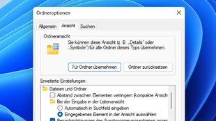 Windows 11 und 10: Ordneroptionen öffnen & anpassen – so geht's