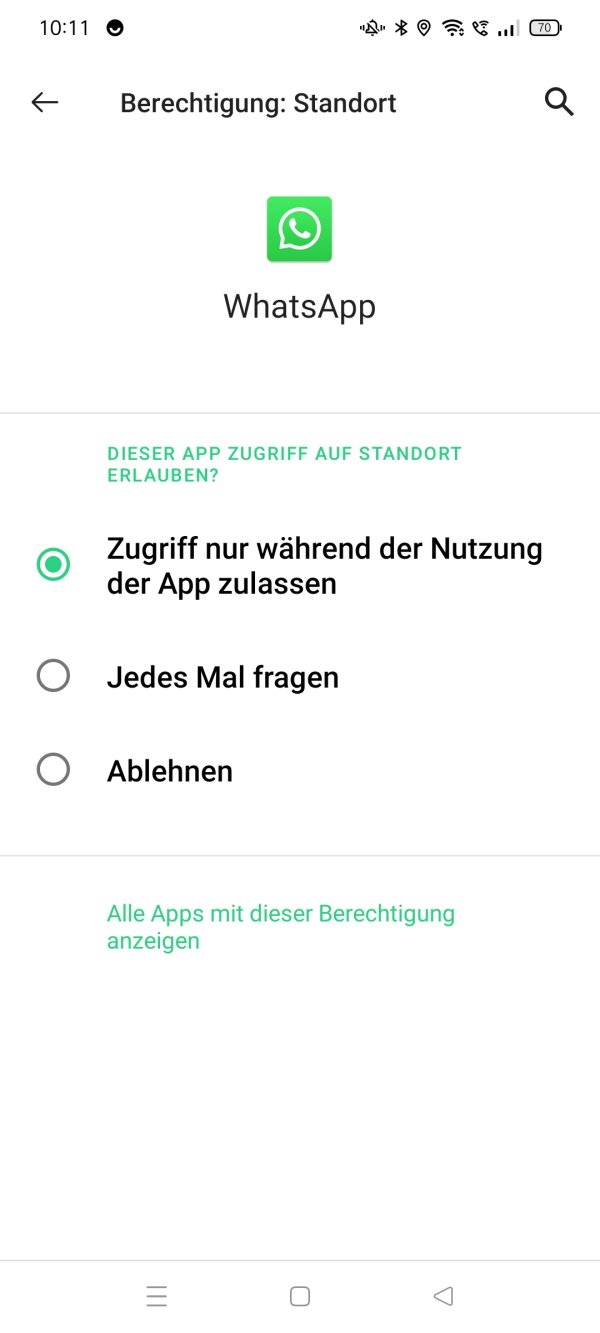 whatsapp-standort