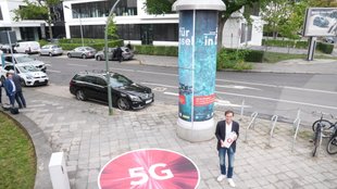 Vodafone: Litfaßsäule der Zukunft versorgt uns mit 5G