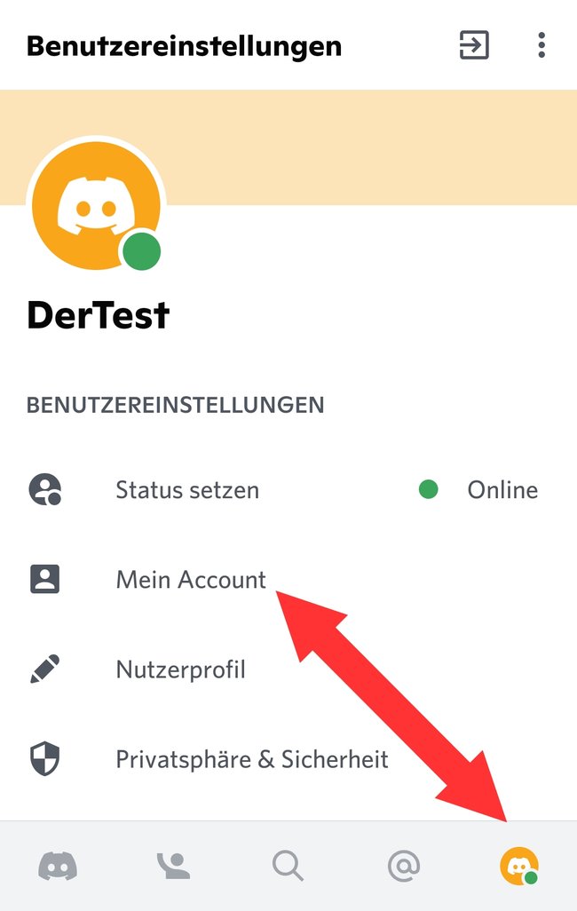 Discord Account loeschen deaktivieren App1