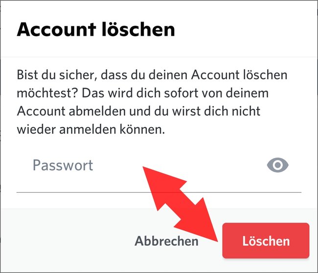 Discord Account loeschen deaktivieren App3