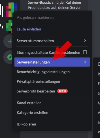 Discord-Server loeschen PC1