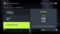 FIFA 22: Verein umbennen in FUT