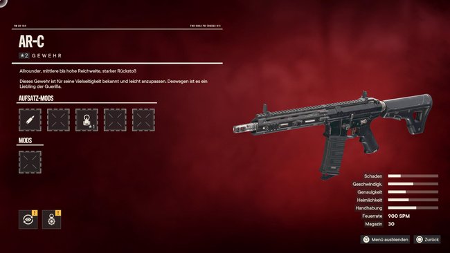 Als Belohnung erhaltet ihr das Sturmgewehr AR-C (Far Cry 6).