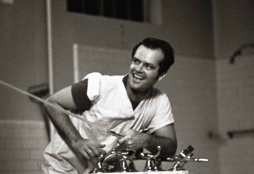 Jack Nicholson One Flew Over the Cuckoo s Nest 1975 UA PUBLICATIONxINxGERxSUIxAUTxONLY Copyright x