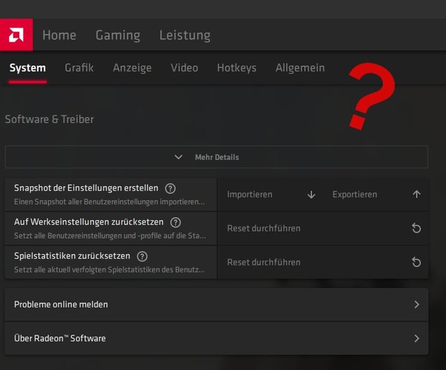 Radeon Software Kein Update