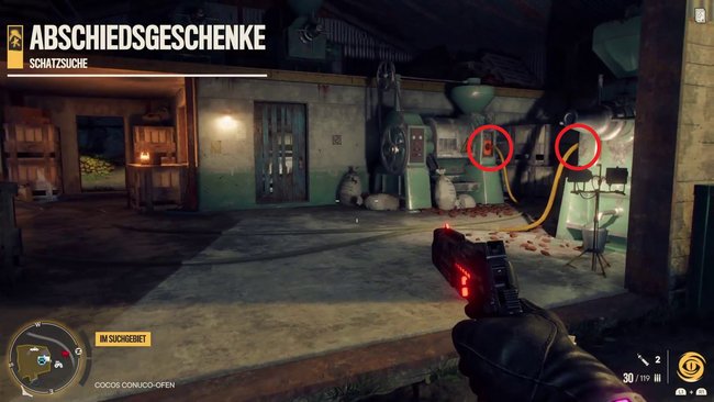 Zieht die Stecker aus den Generatoren (Far Cry 6).