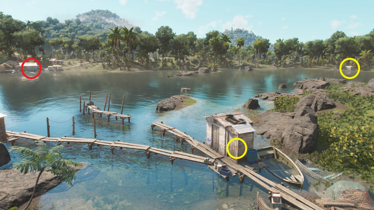 Far Cry 6 Criptograma Kiste Lago Higado Far Cry 6: Criptograma-Kisten und Tabellen - Alle Fundorte