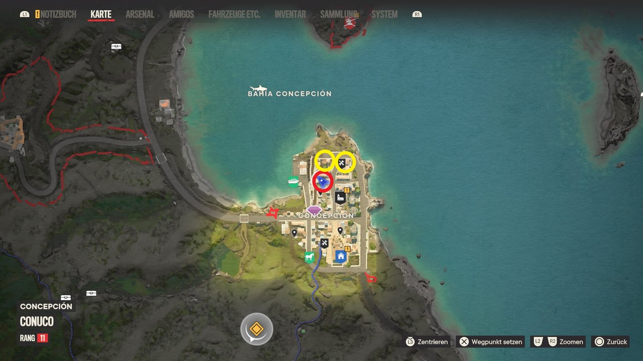 Far Cry 6 Criptograma Kiste Lago Higado Far Cry 6: Criptograma-Kisten und Tabellen - Alle Fundorte