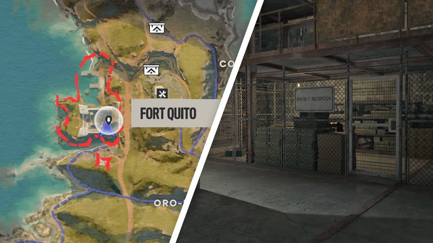 Wir zeigen euch, wie ihr die Waffenkiste bei Fort Quito erreichen könnt (Far Cry 6).