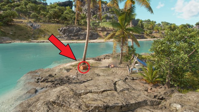 Bei dieser Schatztruhe könnt ihr den mysteriösen Schlüssel benutzen (Far Cry 6).