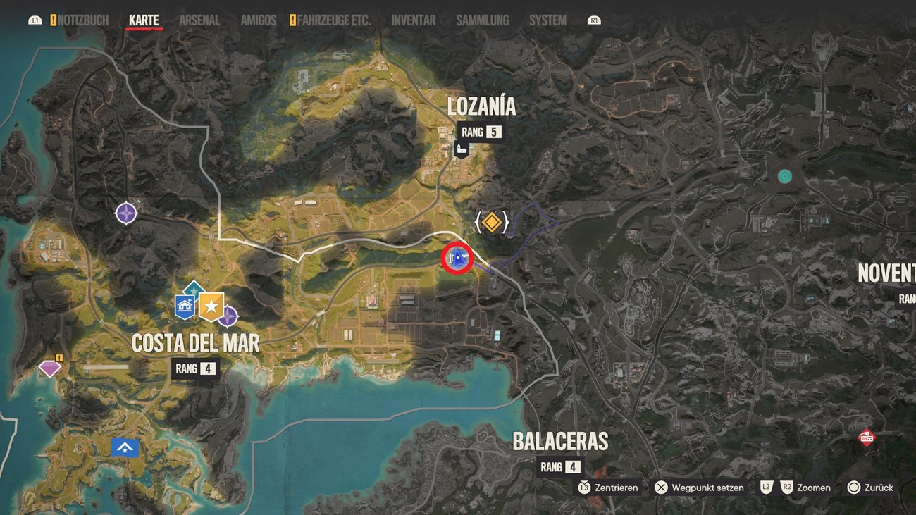 Far Cry 6 Kontrollpunkt Acantilado Agudo Far Cry 6: Alle Autos, Panzer, Helikopter, Flugzeuge, Boote & Pferde finden