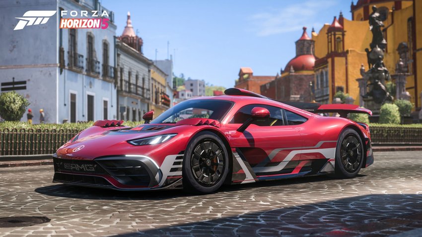 Wir zeigen euch die Autoliste für Forza Horizon 5. Dieses Jahr ziert der Mercedes-AMG ONE das Cover.