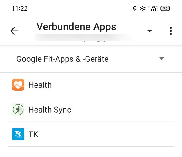 google-fit-verknuepfte-apps