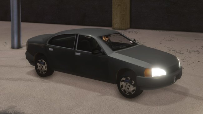 Das F.B.I.-Auto in GTA 3 (Definitive Edition).