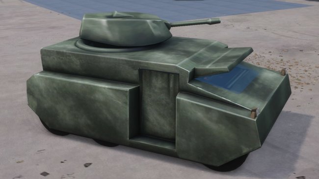 Der Rhino-Panzer in GTA 3 (Definitive Edition).