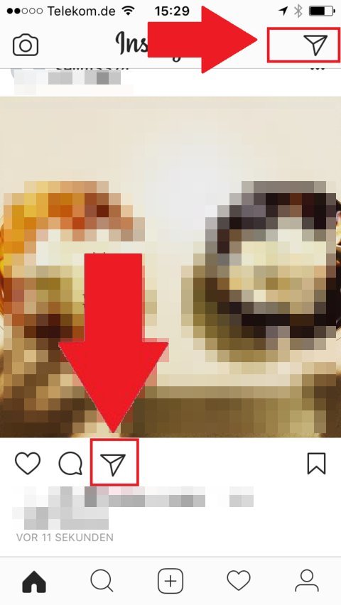 Instagram nachrichten senden fehlgeschlagen
