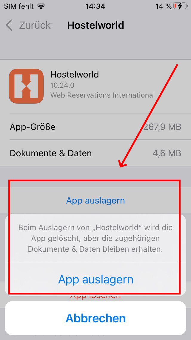 iphone-app-auslagern