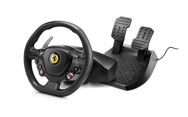 Thrustmaster T80 in der Ferrari 488 GTB Edition