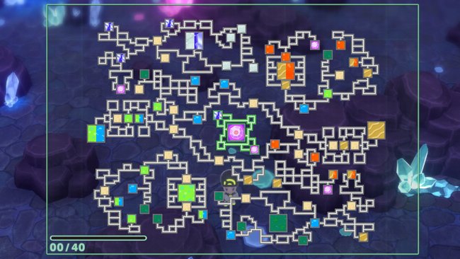 Die gesamte Karte des Untergrundes