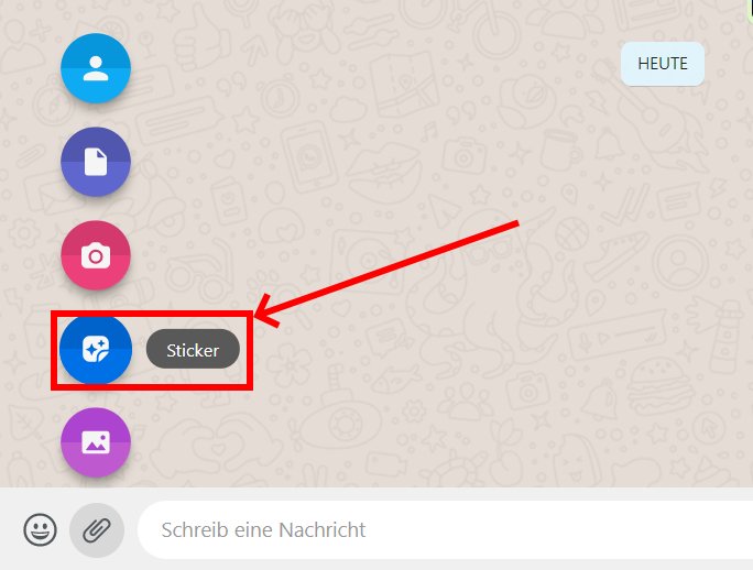 WhatsApp Web: Ihr könnt selbst Sticker direkt im Browser erstellen