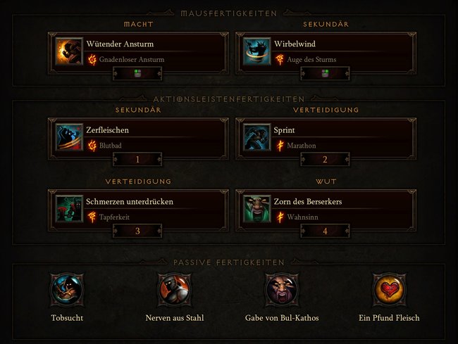 Diablo 3 Barbar Wirbelwind Skills