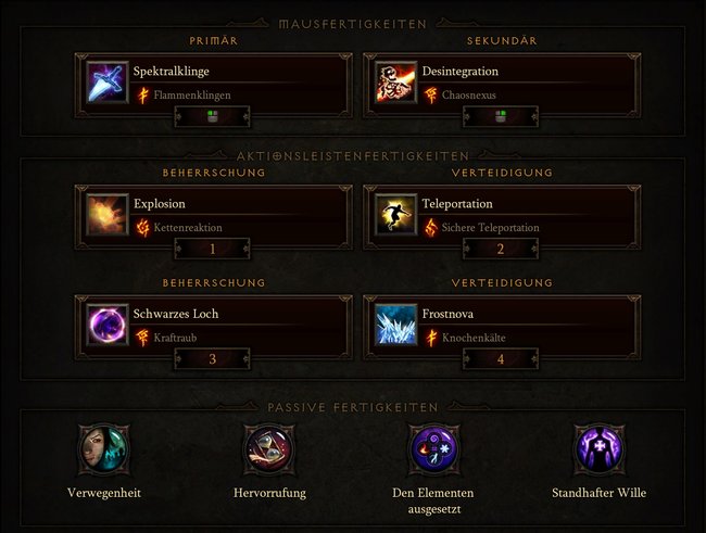 Diablo 3 Zauberer Feuervogel Skills