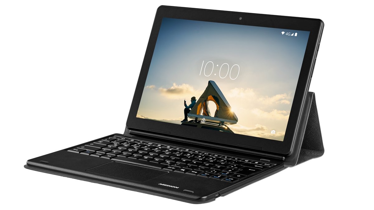 Thursday at Aldi: Android tablet with LTE and keyboard at a reasonable price