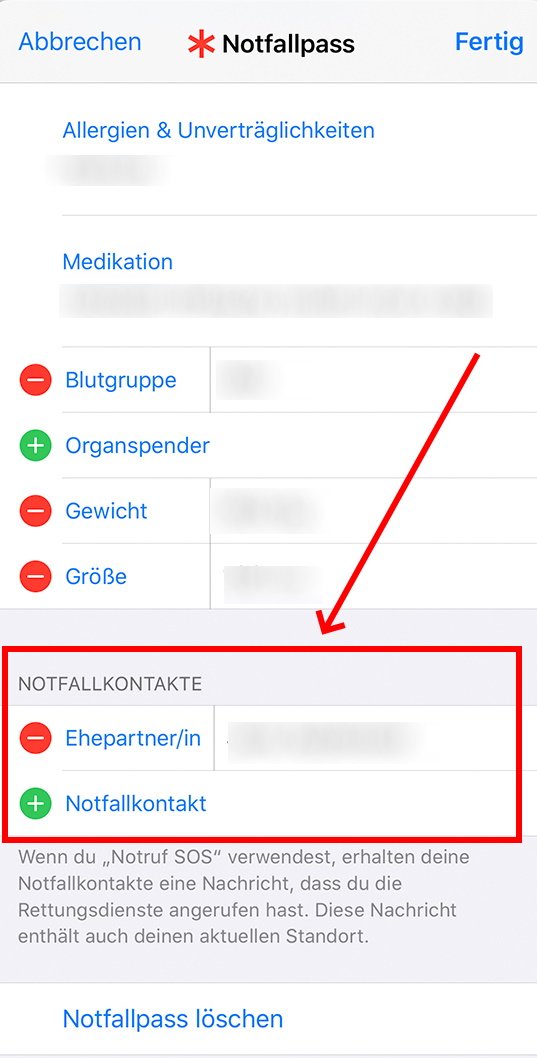 iphone-notfallkontakt