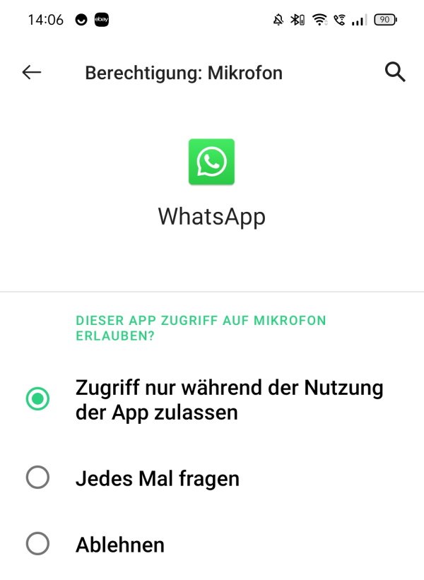 Kein Ton bei WhatsAppSprachnachricht was tun?
