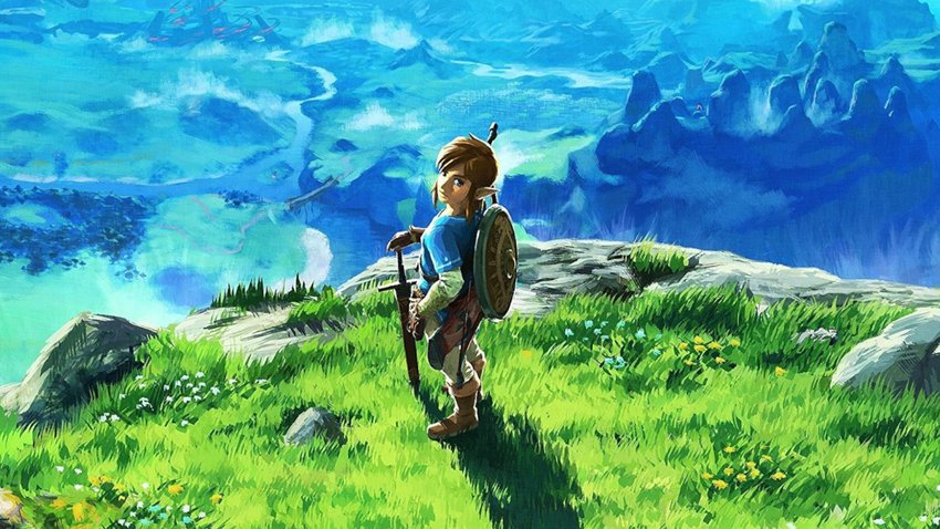 Link in Breath of the Wild