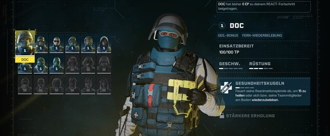 Rainbow Six Extraction: Alle Operator mit Fähigkeiten