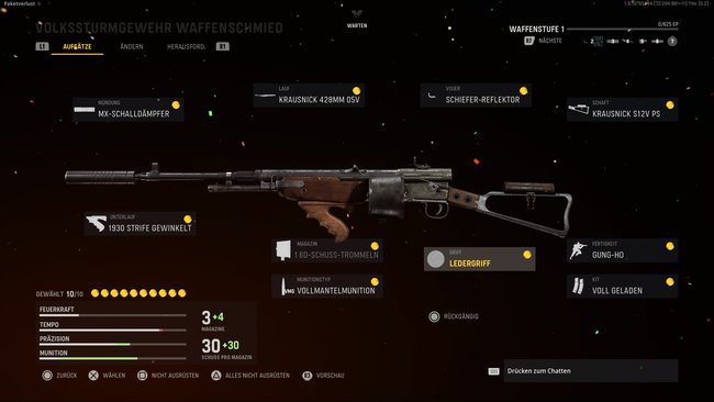 Benutzt dieses Setup, um das Volkssturmgewehr in CoD Vanguard zu leveln.