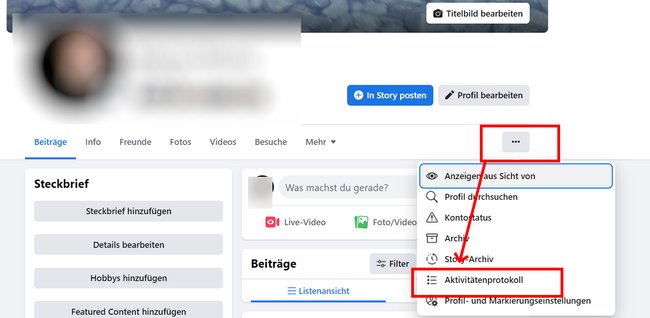 facebook-aktivitaetenprotokoll