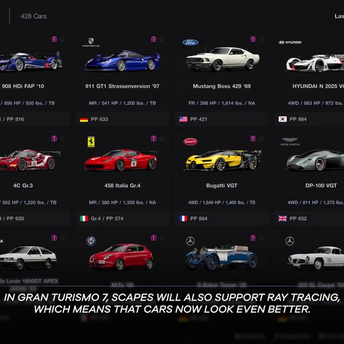Gran Turismo 7: Alle Autos und Marken (Liste bestätigter Wagen)
