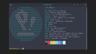 Terminal: Neofetch installieren und Systeminfos anzeigen