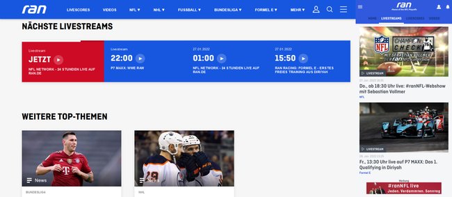 ran live stream prosiebensat.1